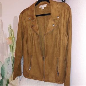 Tan Suede Jacket